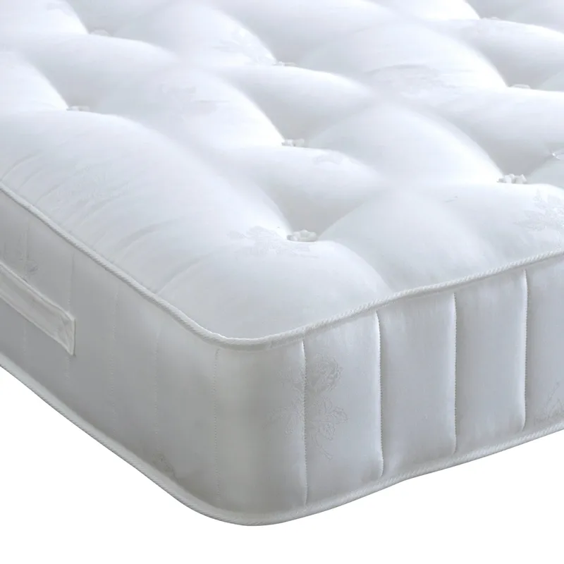 Bedmaster Crystal 1400 Pocket Sprung Mattress in White Size: Small Double White Small Double