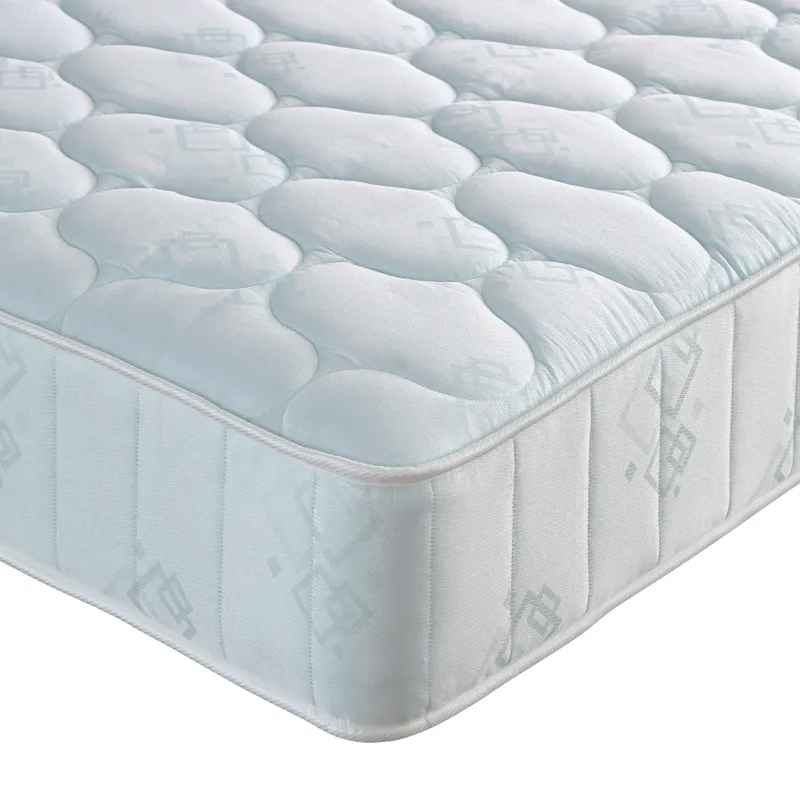 Bedmaster Emperor Orthopaedic Coil Spring Mattress in Light Blue Size: Double Light Blue Double