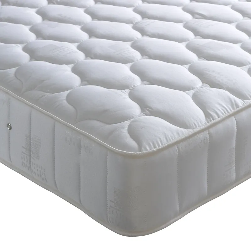 Bedmaster Pinerest Coil Spring Mattress in White Size: Double - White - Size: Double
