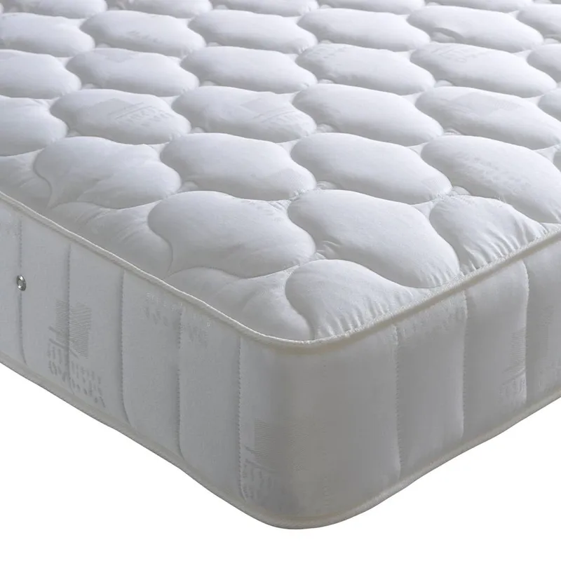 Bedmaster Unisex Pinerest Coil Spring Mattress in White Size: Single White Single female