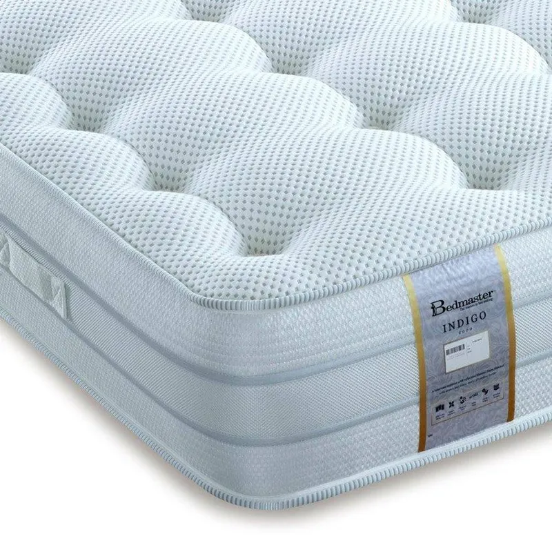 Bedmaster - Indigo 2000 Pocket Sprung Cool Foam Mattress Single