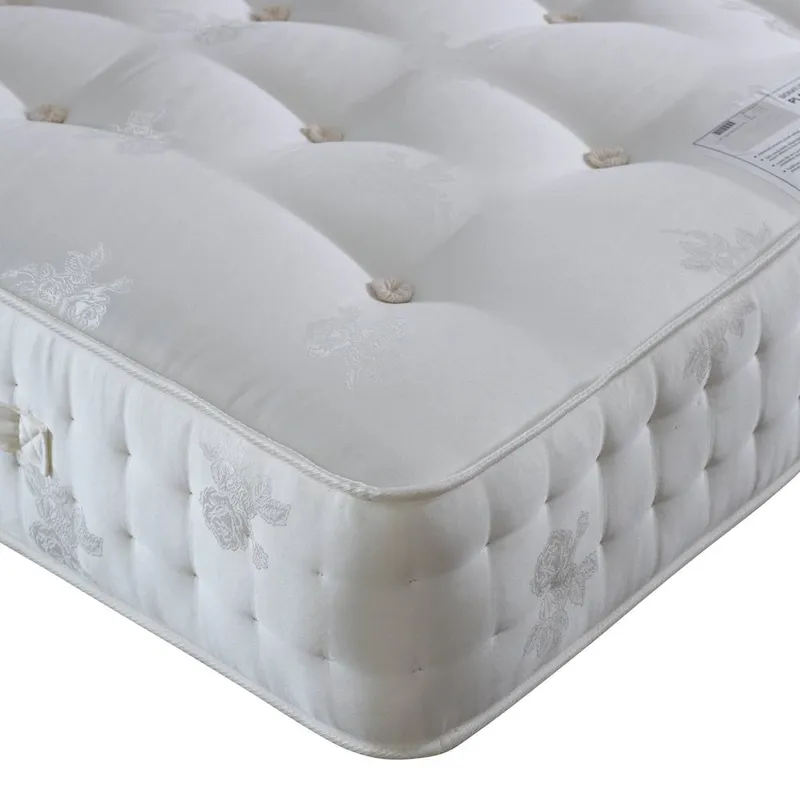 Bedmaster Unisex Signature Platinum 2000 Pocket Sprung Mattress in White Size: Super King White female