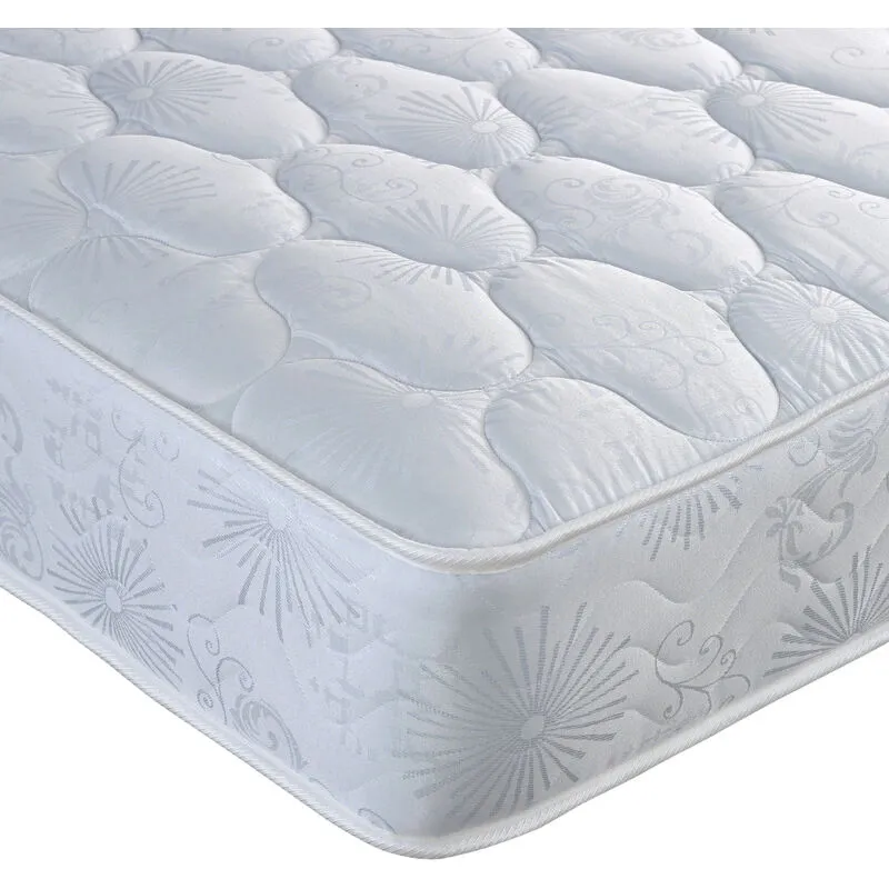 Bedmaster Venice Coil Spring Mattress in Light Blue Size: King Light Blue King