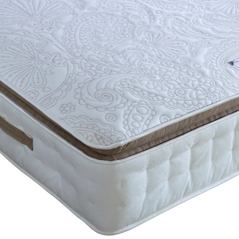Bedmaster Windsor 3000 Pocket Sprung Pillow Top Mattress in White Size: King White King