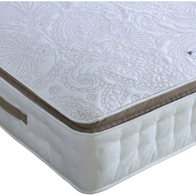 Bedmaster - Windsor 3000 Pocket Sprung Pillow Top Mattress Small Single