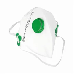 Beeswift Fold Flat P3 Mask With Valve White (Box of 20)