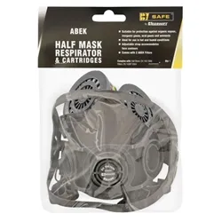 Beeswift Half Mask Respirator And Abek Cartridges