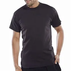 Beeswift Heavy Weight Tee Shirt Black XL