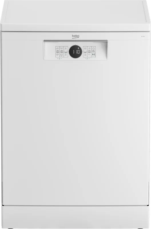 Beko BDFN26442W Full Size Dishwasher - White - C Rated, White
