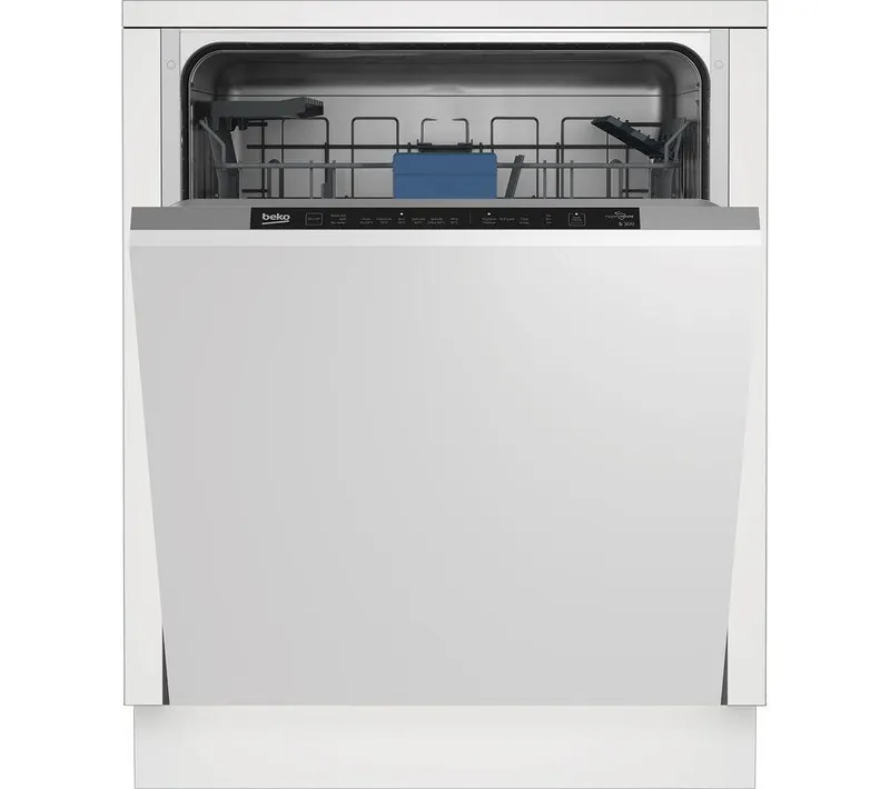 Beko BDIN16440 Full-size Fully Integrated Dishwasher, White