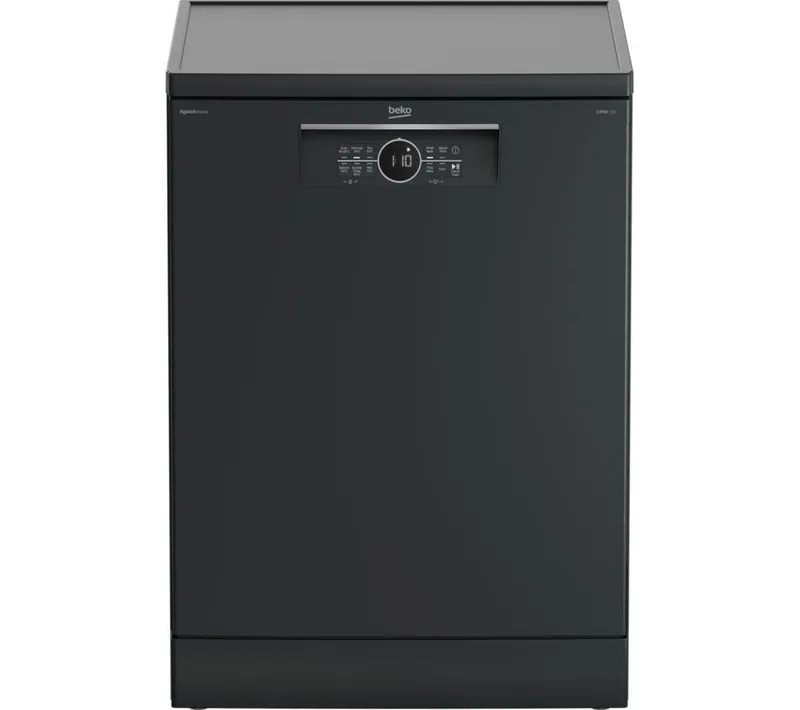 Beko PowerIntense BDFN26460PA Full-size Dishwasher - Anthracite, Black