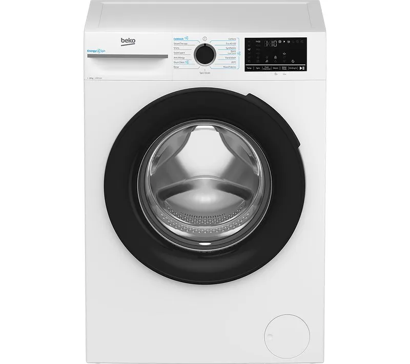 Beko Pro EnergySpin IronFast BM3WT4104IW 10 kg 1400 Spin Washing Machine - White