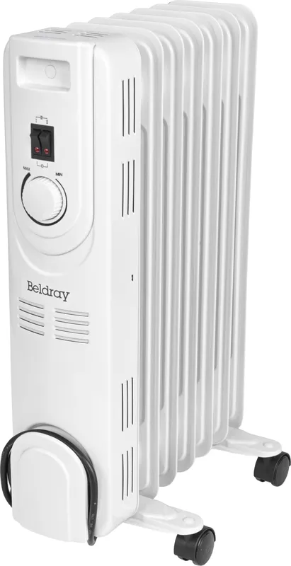 Beldray 7 Fin Oil Filled Radiator - White