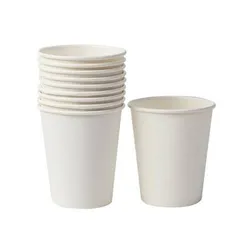 Belgravia 8oz Single Walled White Paper Cups 50's - Pack (20)