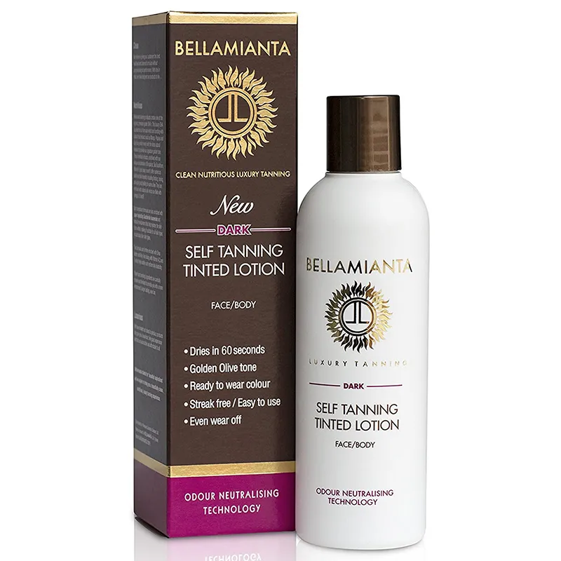 Bellamianta Self Tanning Tinted Lotion Dark 200ml