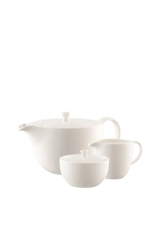 Belleek Living 'Erne' Tea set in White White