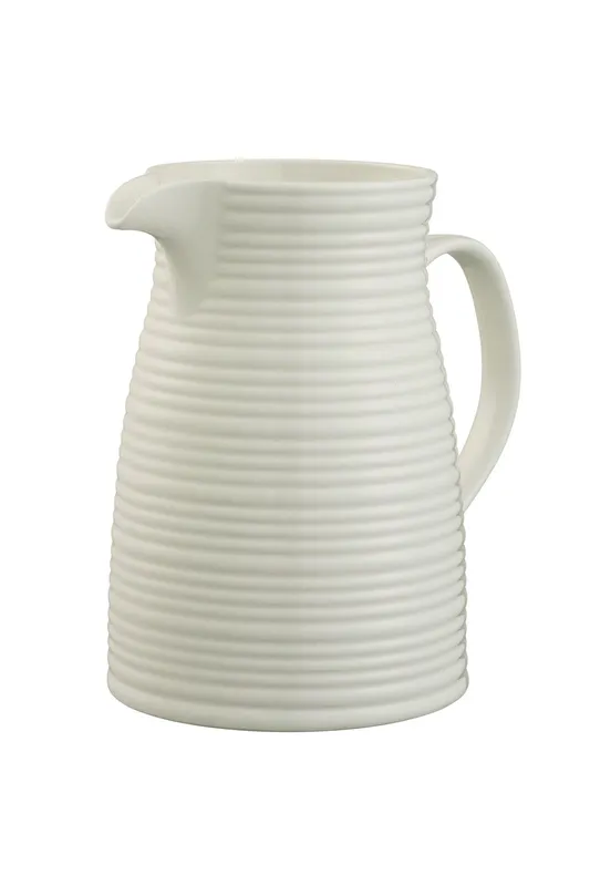Belleek Living 'Ripple' Jug in White - White