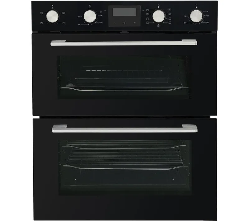 Belling Bel BI703MFC Electric Double Oven - Black