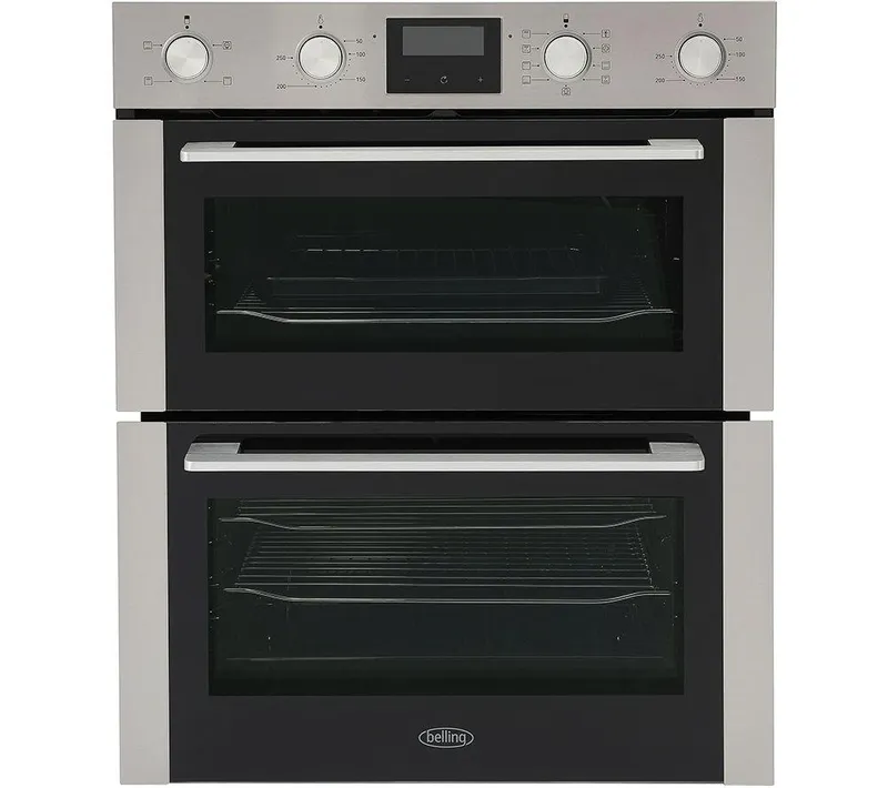Belling Bel BI703MFC Electric Double Oven - Stainless Steel