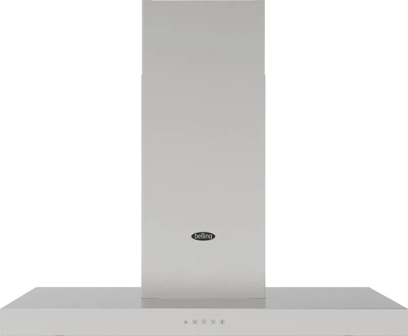 Belling Bel Cookcentre Chim 100T 100cm Chimney Cooker Hood - Stainless Steel