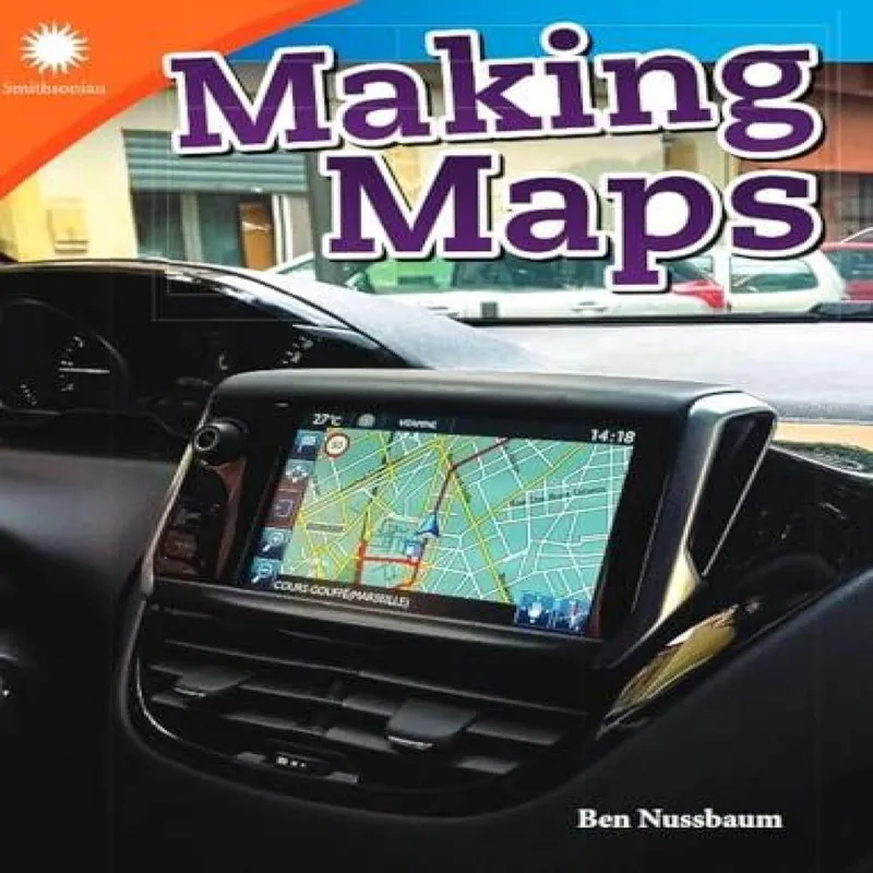 Ben Nussbaum Making Maps Paperback Book Multicolor
