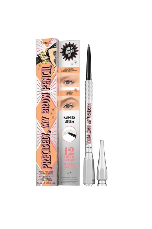 Benefit Women's Precisely My Brow Pencil Ultra Fine Shape & Define Shade in 5 Warm Black Brown 5 Warm Black Brown