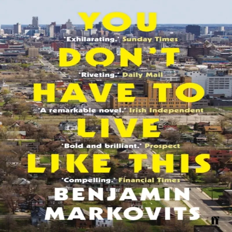 Benjamin Markovits You Don't Have To Live Like This : From the 2025 Booker Multicolor