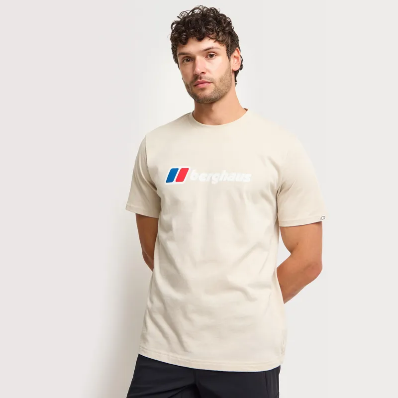 Berghaus Men's Classic Logo T-Shirt Stone S Male