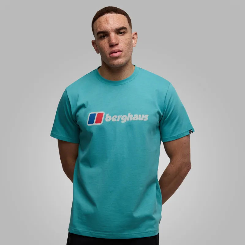 Berghaus Men's Classic XL Logo Tee Blue Xxl Male