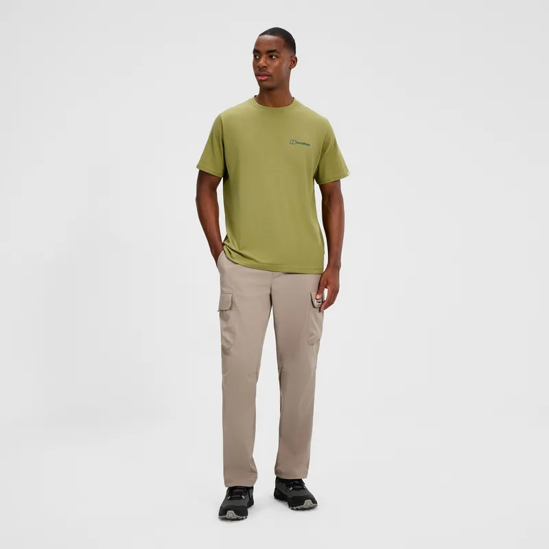 Berghaus Men's Coordinates Tee - Green Medium Men's