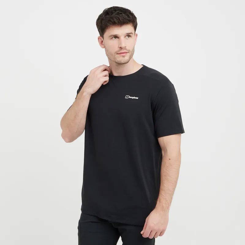 Berghaus Men's Delta Short Sleeve Tee, Black