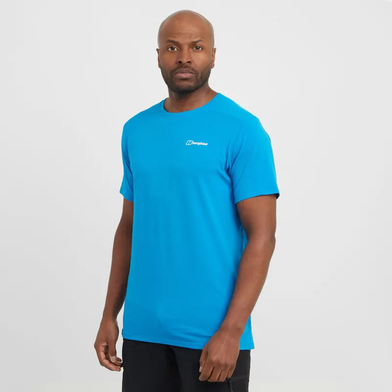 Berghaus Men's Delta Short Sleeve Tee Blue