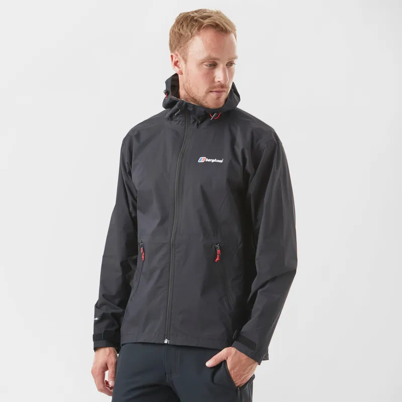 Berghaus Men's Stormcloud Waterproof Jacket Black