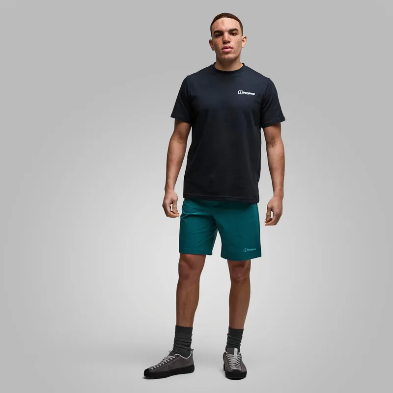 Berghaus Men's Wandermoor Wind Short Blue