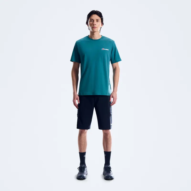 Men's Berghaus Class Logo Tee - Blue Men's