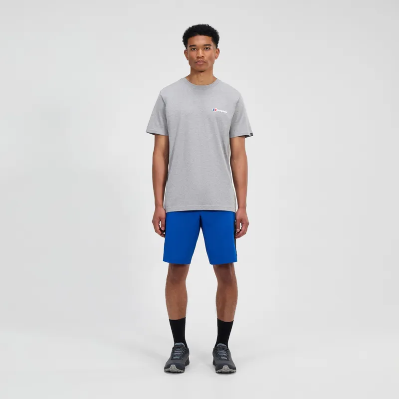 Men's Berghaus Class Logo Tee - Grey Small Men's