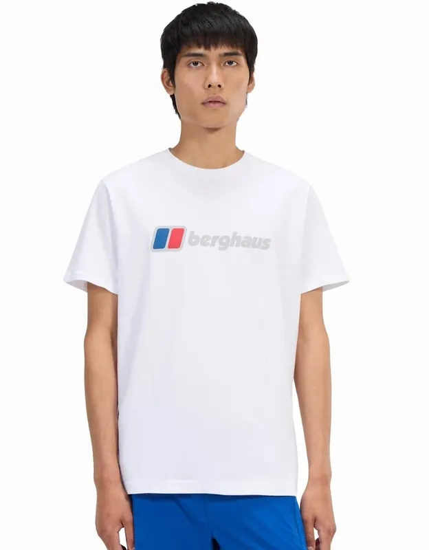 Men's Berghaus Class XL-Logo Tee - White Men's