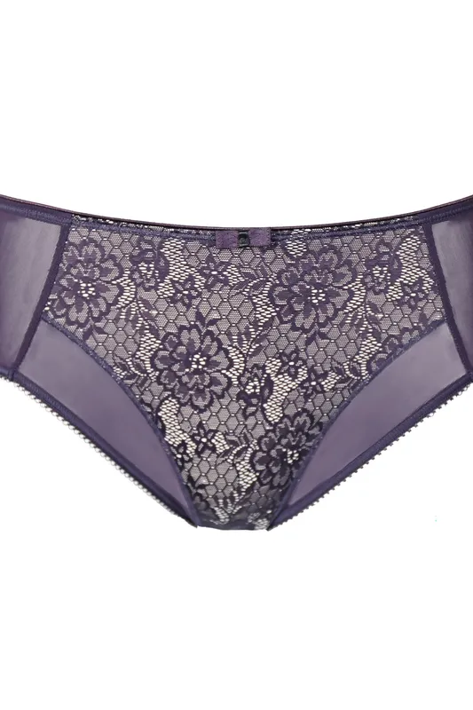 Berlei Women's Beauty Deep Brief - Aubergine Size: Small Aubergine S