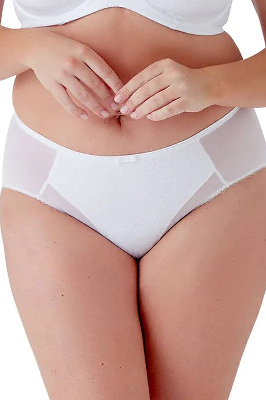 Berlei Women's Beauty Deep Brief - White Size: Small - White