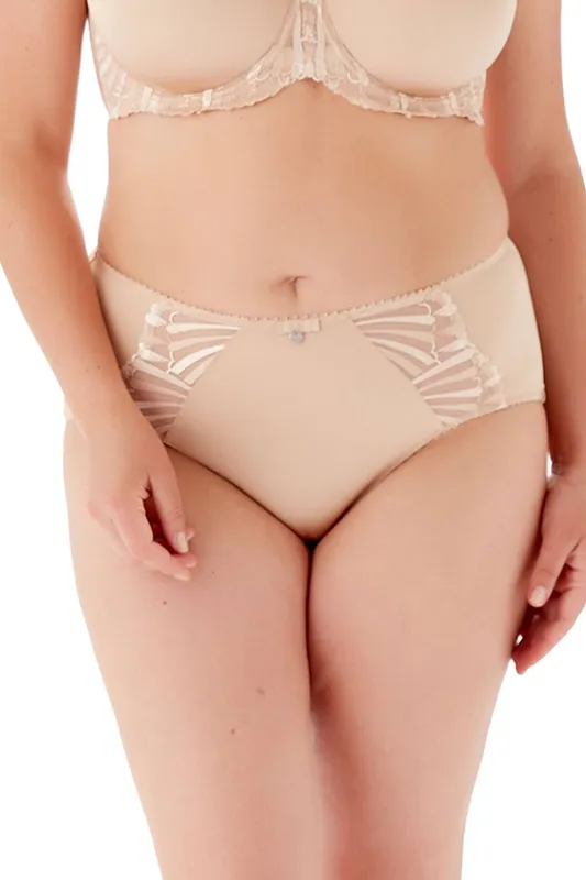 Berlei Women's Embrace Midi Brief - Beige Size: 3XL - Beige