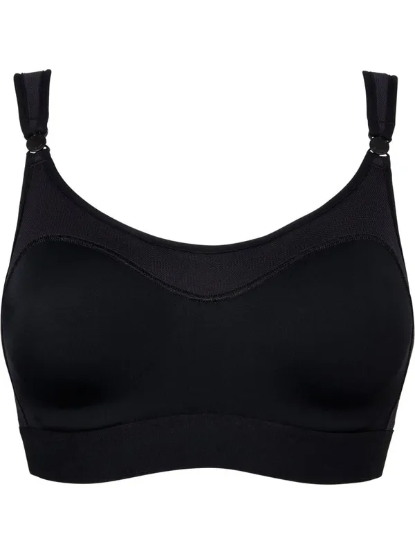Berlei Women's Ultimate Performance Crop Top - Black Size: 32E - Black