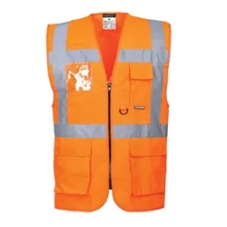 Berlin Executive Vest (Orange) 5XL