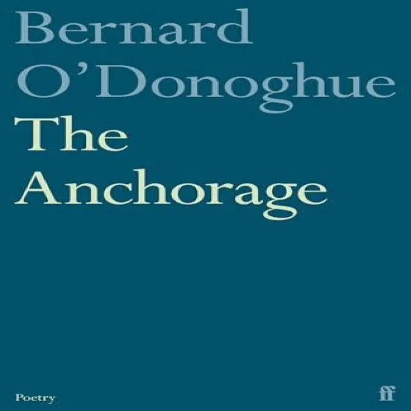 Bernard O'Donoghue The Anchorage Paperback Book Multicolor