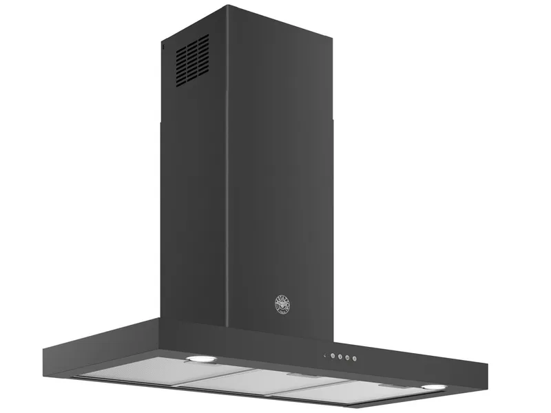 Bertazzoni Master Series KT100P1NEV 100cm Wide Matt Black Wall-Mounted Cooker Hood