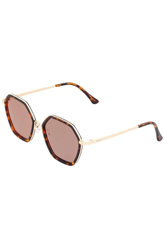 Bertha Women's Ariana Polarized Sunglasses in Brown Brown One Size