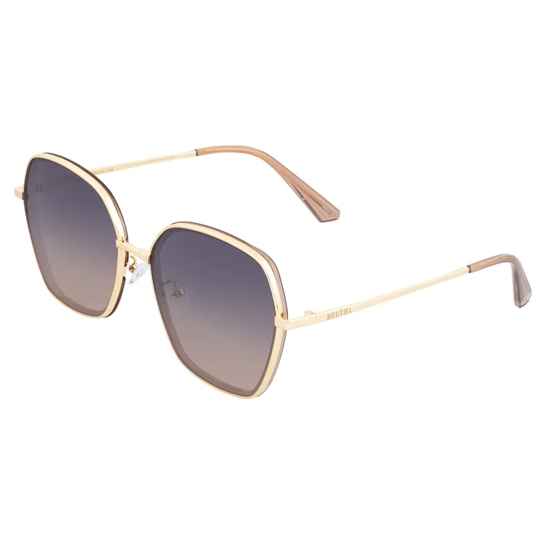 Bertha Women's Emilia Polarized Sunglasses in Brown Brown