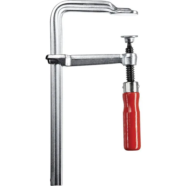 Bessey TG12 Screw Clamp 120mm Span 60mm Nosing Malleable Steel