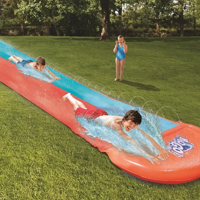 Bestway Double Slide Track 4.88 Metres Blue One Size unisex