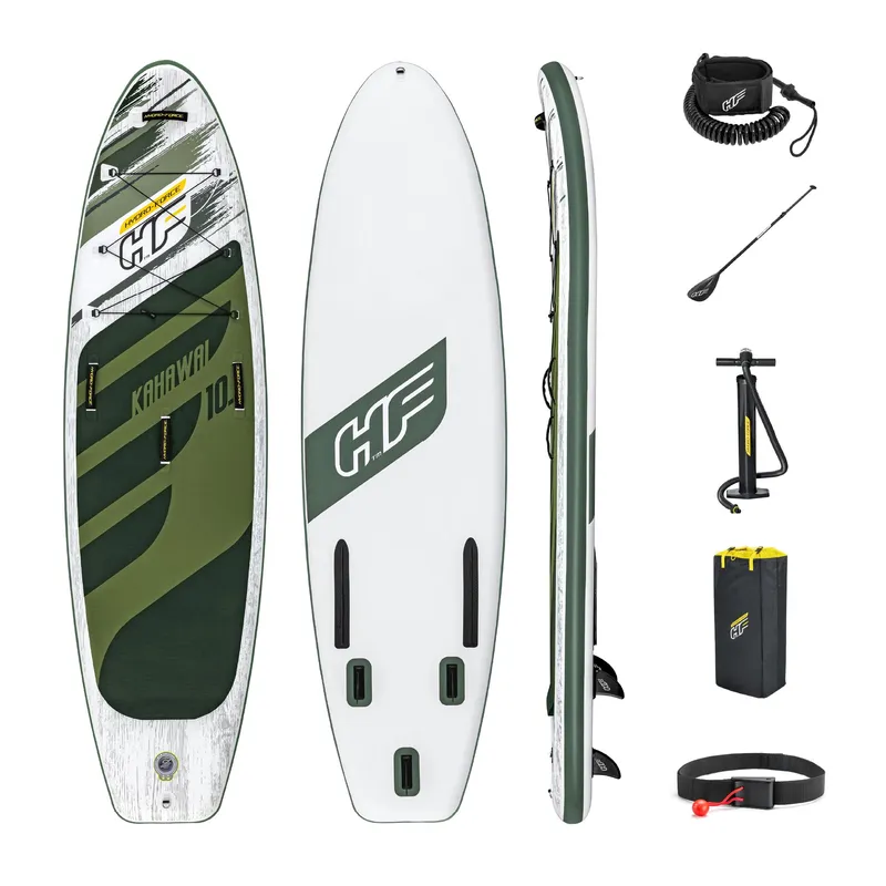 Bestway Sup Stand Up Paddle Board 2 Complete Set Kahawai in Green Green