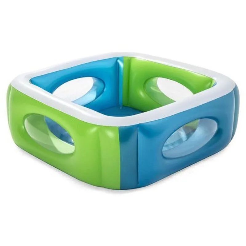 Bestway Window Square Inflatable Pool 168x168x56 Cm Multicolour 565 Liters unisex